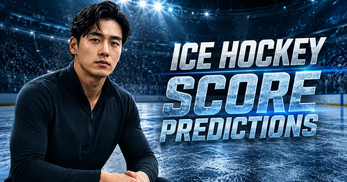 Ice Hockey Score Predictions today by Min-jun Park